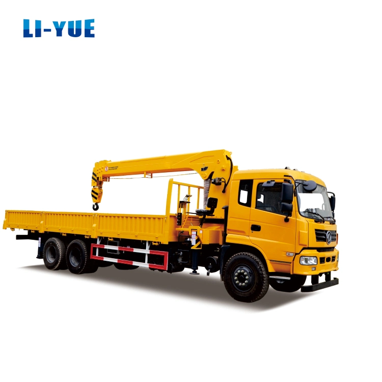 Hot Sale Hydraulic Mobile Crane 10 Ton Truck Mounted Crane with Stiffing Boom Factory Price for Sale