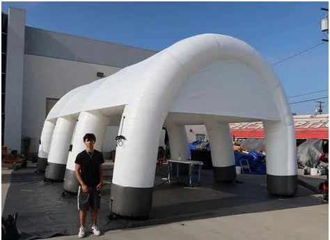 2023 Новая Giant Commercial Inflatable Tunnel Tent Gumout