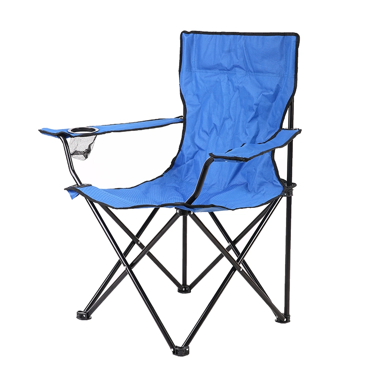 Cadeira dobrável portátil para acampamento, piquenique, praia e pesca em Oxford leve para uso externo.