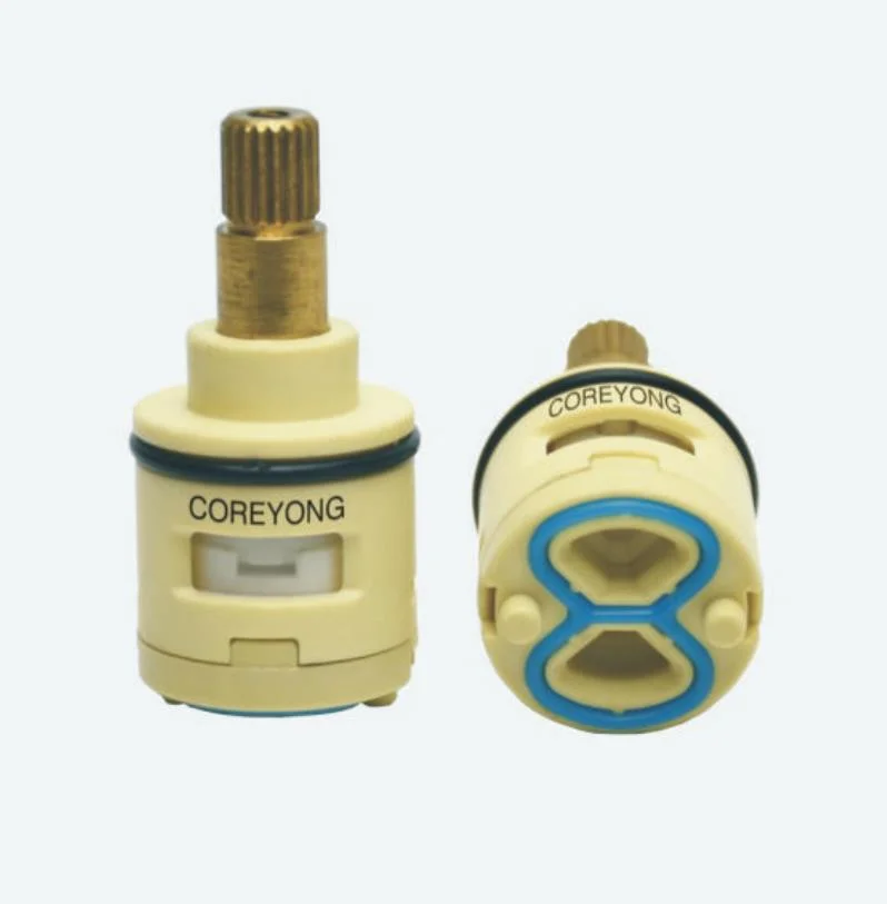 High quality/High cost performance  25mm 2-Way Brass Handle Diverter Faucet Ceramic Disc Cartridge