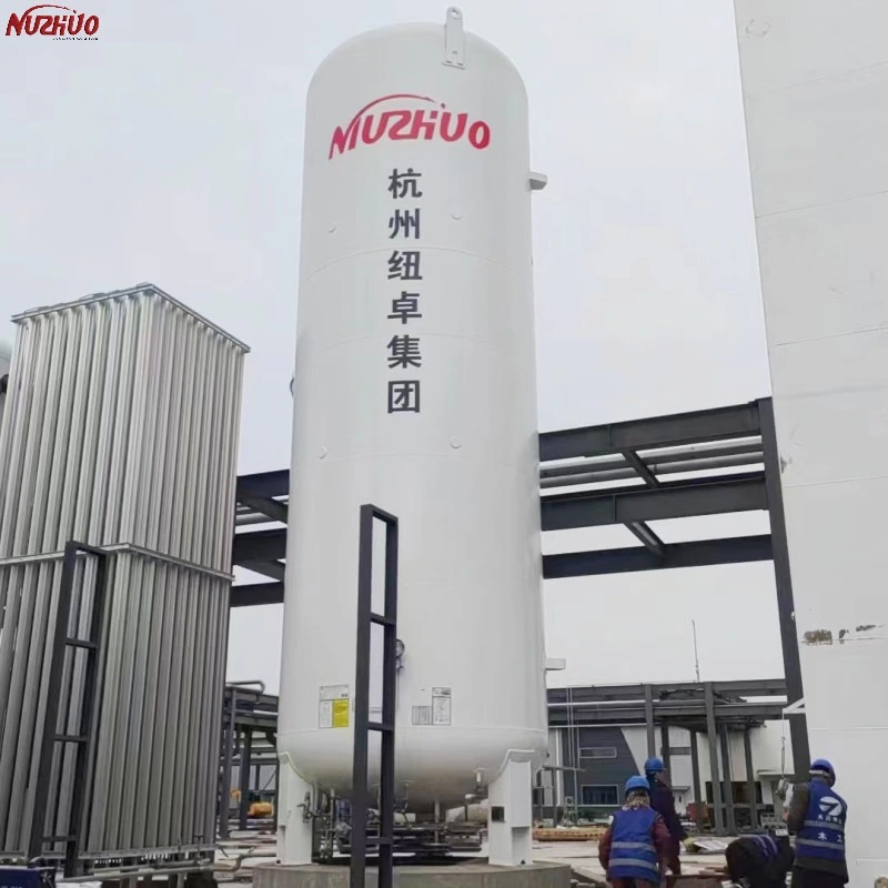 Nuzhuo máquina de nitrógeno líquido a gran escala 99,999% separación de aire criogénico Unidad