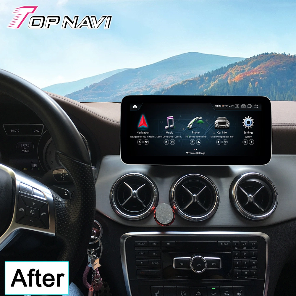 8 Core X156 Android 12 Dashboard Navigation All in One Screen for Mercedes Benz Gla X156 2015 Car DVD GPS Radio Carplay