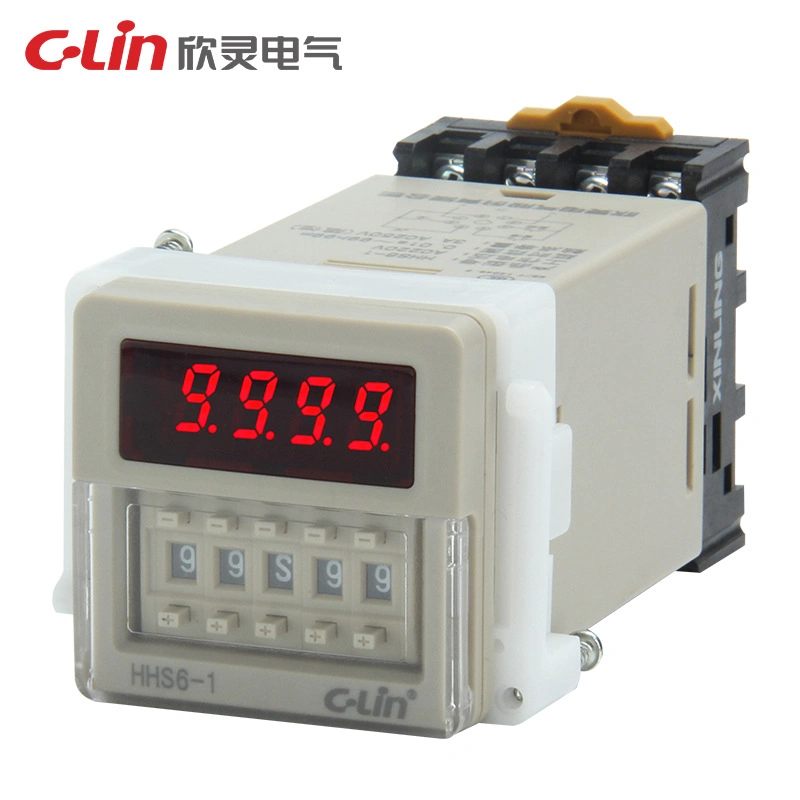 Hhs6-1 LED Display Time Delay Relay with on-Delay Operation