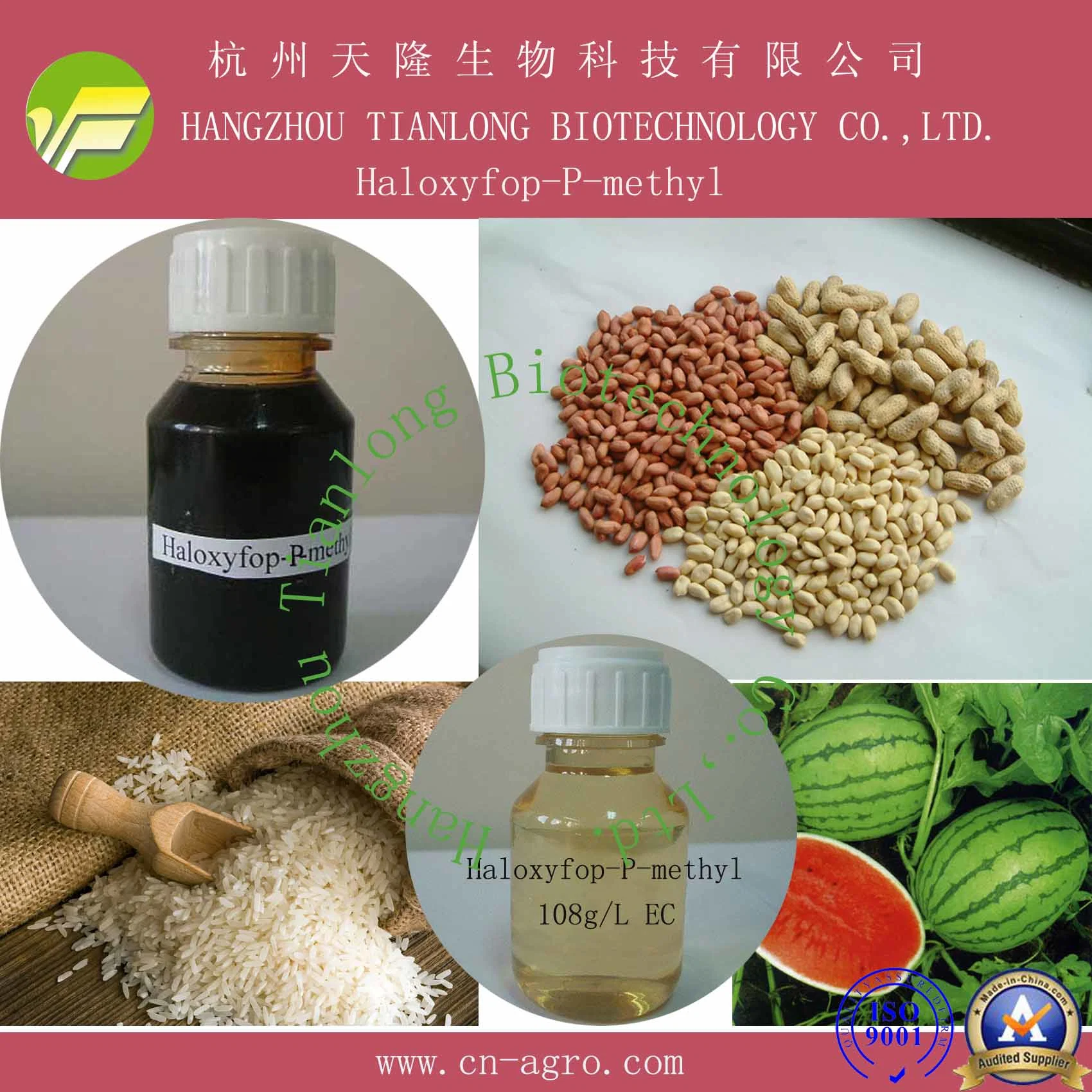 Herbicide Haloxyfop-p-methyl 90%TC, 95%TC CAS 72619-32-0