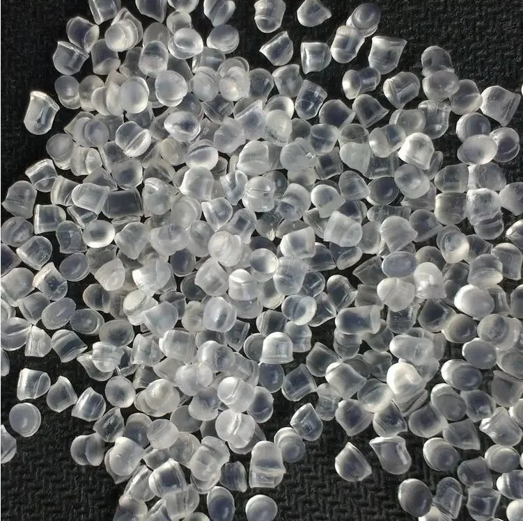 Plastic Raw Material Virgin Flexible PVC Granules Transparent for Shoes