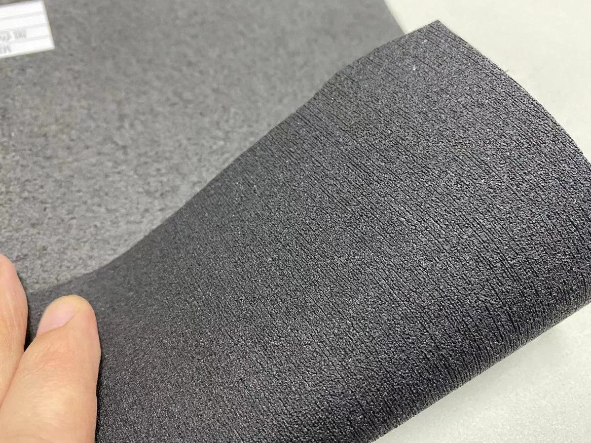 Anti-Scratch Nonwoven Color Negro 1.8-2.0mm Tratamiento impermeable