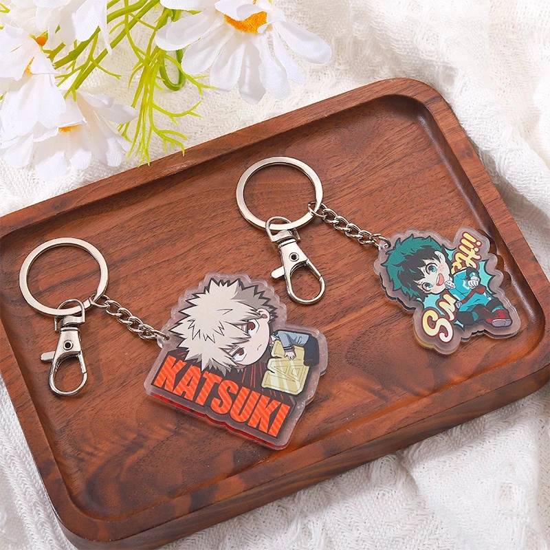 Wholesale/Supplier Custom My Hero Academia Anime Character Backpack Bag Handbag Accessories Gift Acrylic Keychain