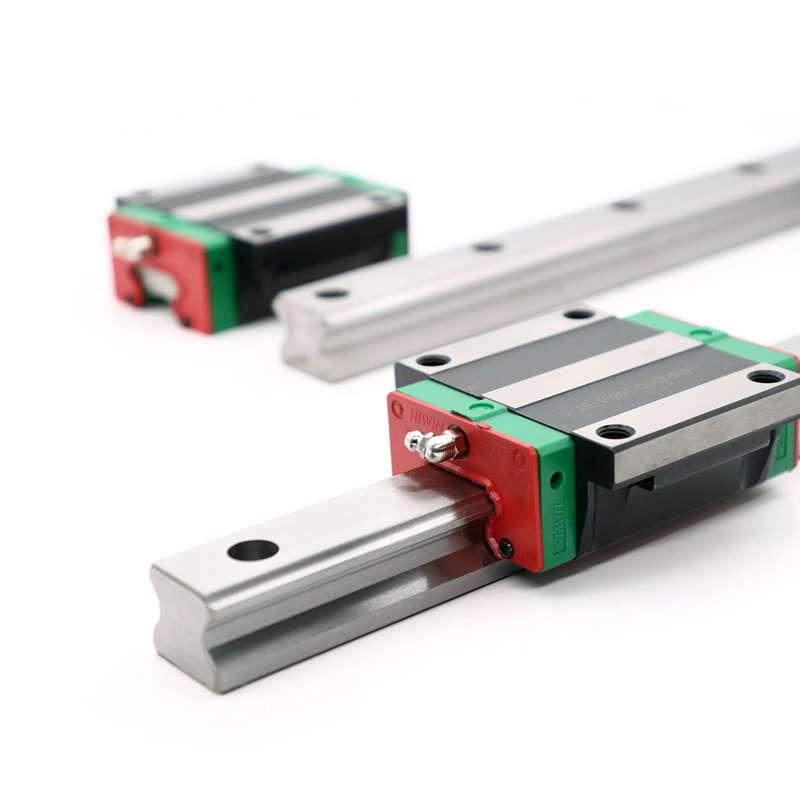 Taiwán Hiwin lineal de acero inoxidable de carril guía con el bloque de guía de rodamiento lineal del carro de la serie, por ejemplo Egh Egr Egw Egh 15SA Egw 20ca Egw 25CB15 EGR