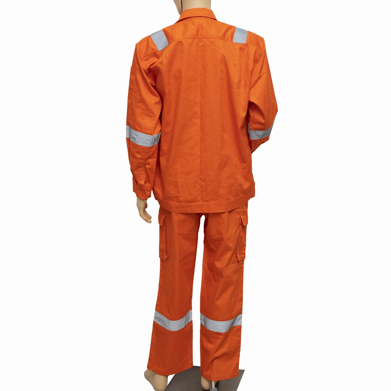 Fato de trabalho resistente a chamas de segurança de alta visibilidade - adequado para o. Indústria de logística
