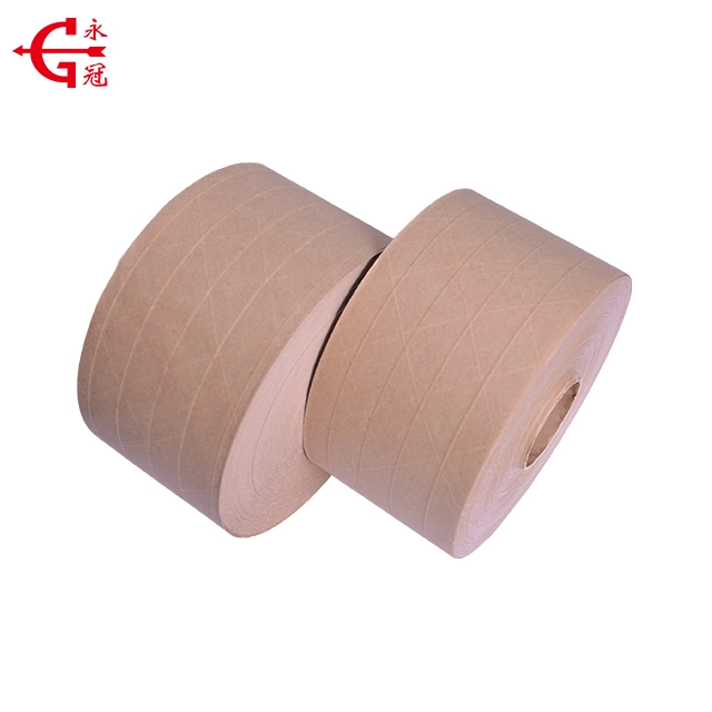 Brown Fiber Reinforced Gummed Water Active Kraft Paper Tape