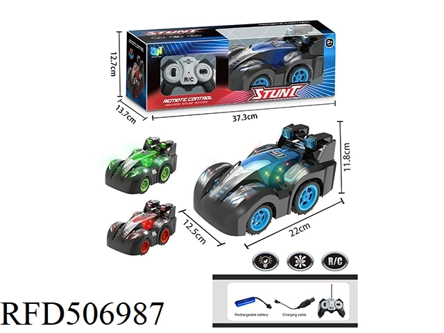 2.4G Remote Control Six-Wheel Stunt Car