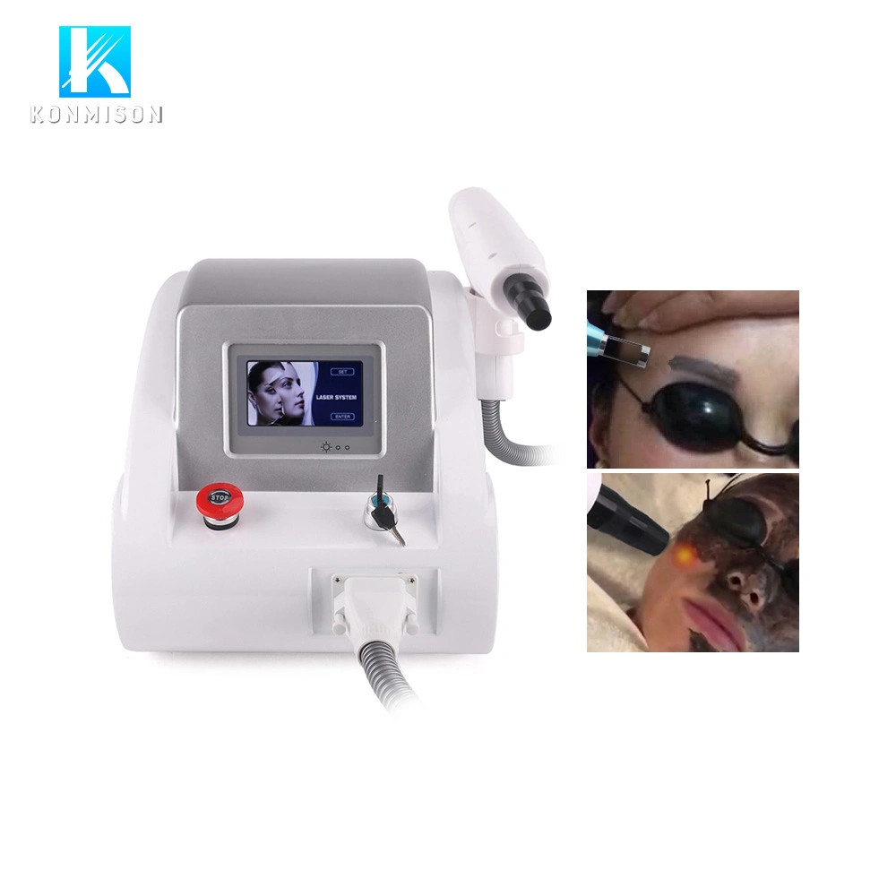 Q Switch ND YAG Laser Tattoo Removal Beauty Machine Pigments Removal 1064nm 532nm 1320nm