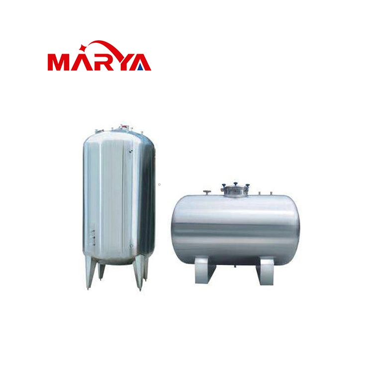 Industrial Equipment Stainless Steel Gas Chemical Liquid Water Storage Tank for Pharmaceutical