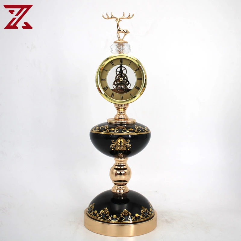 Factory Sale Silent Desk Table Clock for Living Room Home Decoration