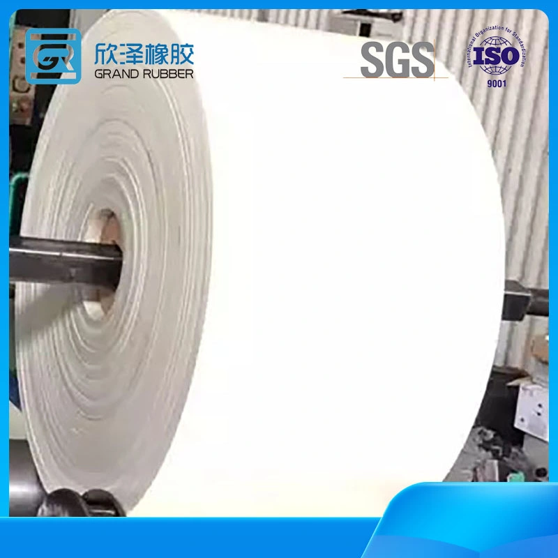 Customized Oil-Resistant White Flat Conveyor Belt