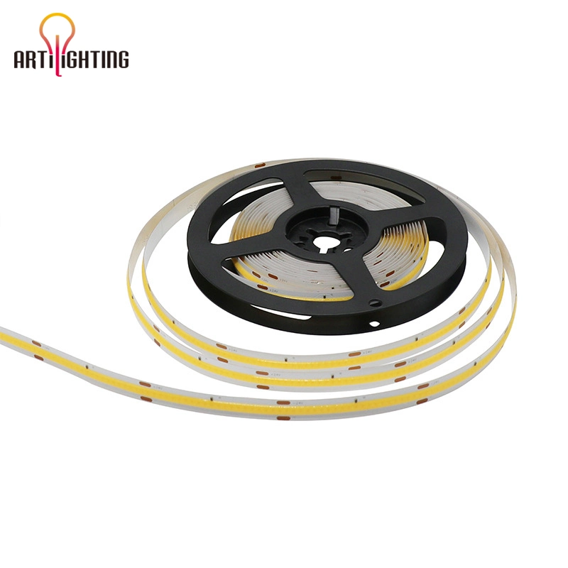 Zhongshan Factory Price 12V 24V Flexible LED Tape COB Light Strip LED 2700K 3000K 4000K 6500K