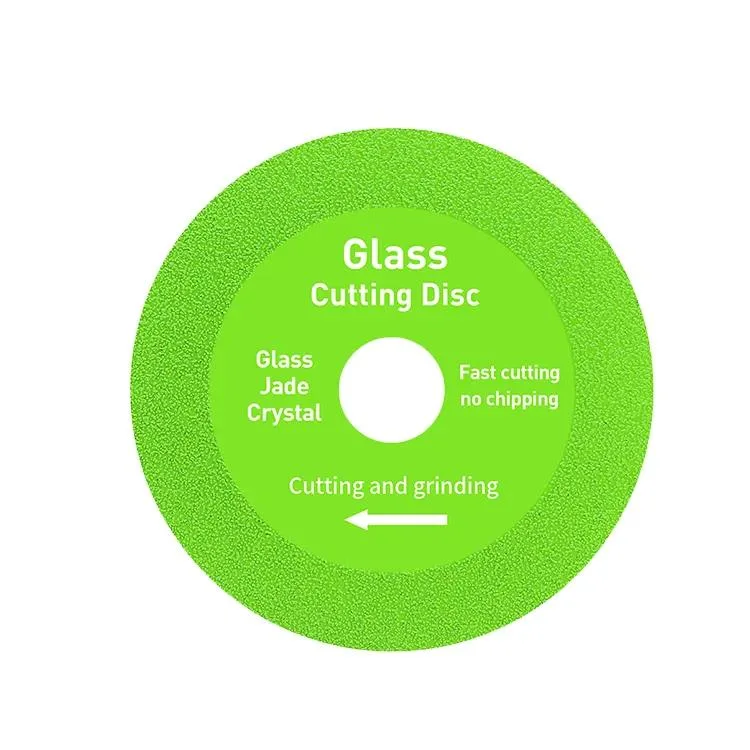 Glass Cutting Disc T Diamond Saw Blade 100mm Thin Cutting Disc for Angle Grinder 4''