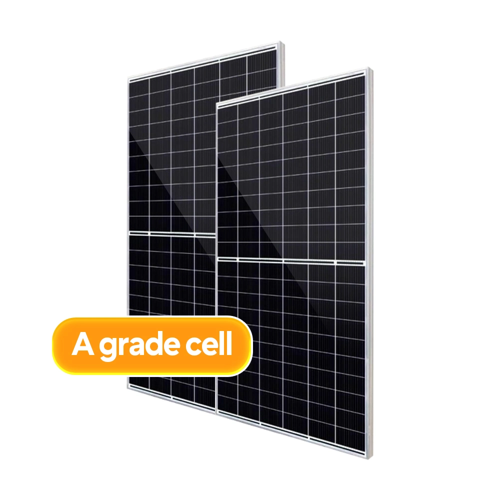 Nouveaux panneaux photovoltaïques à panneaux solaires 450 W en silicium monocristallin avec faible Coût