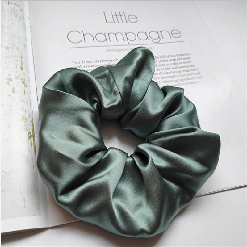 5cm Wider Mulberry Silk Scrunchies Fashion Hair Accessories