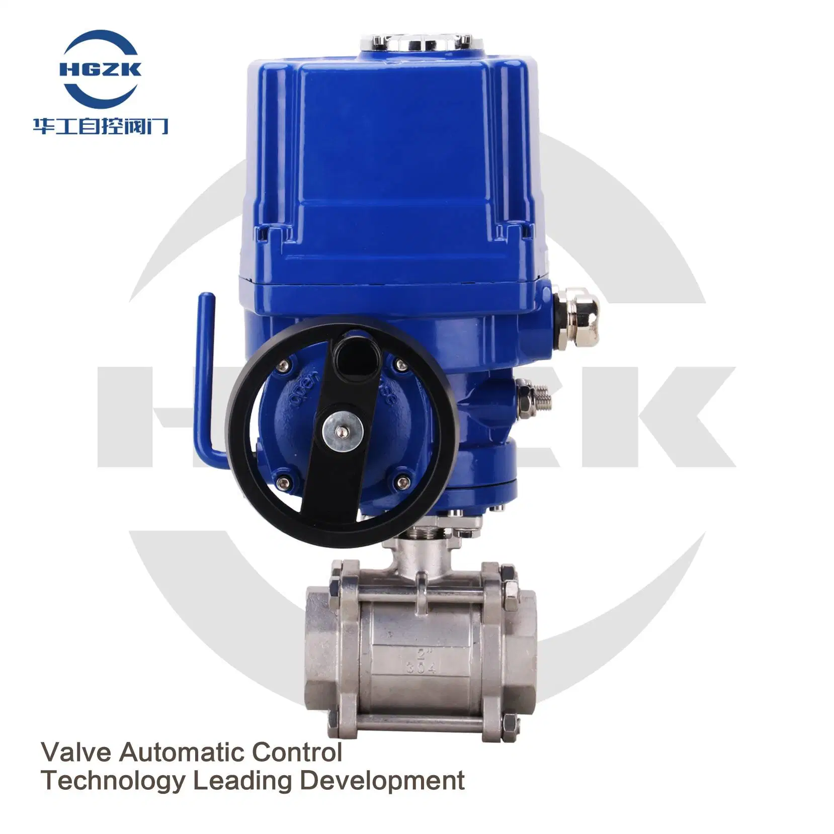 2 Inch ANSI Electric Actuated Threaded Explosion-Proof Ball Valve