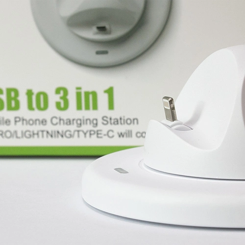 Promotion Gift Mobile Charging Station, 3 in 1 Fast Phone Charging Station