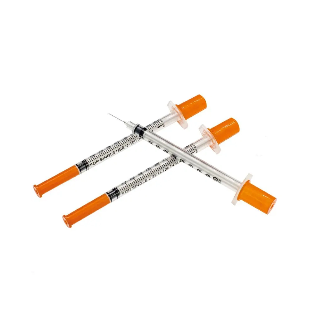 Safety Professional High quality/High cost performance  Disposable Medical 0.3ml 0.5ml Insulin Syringes