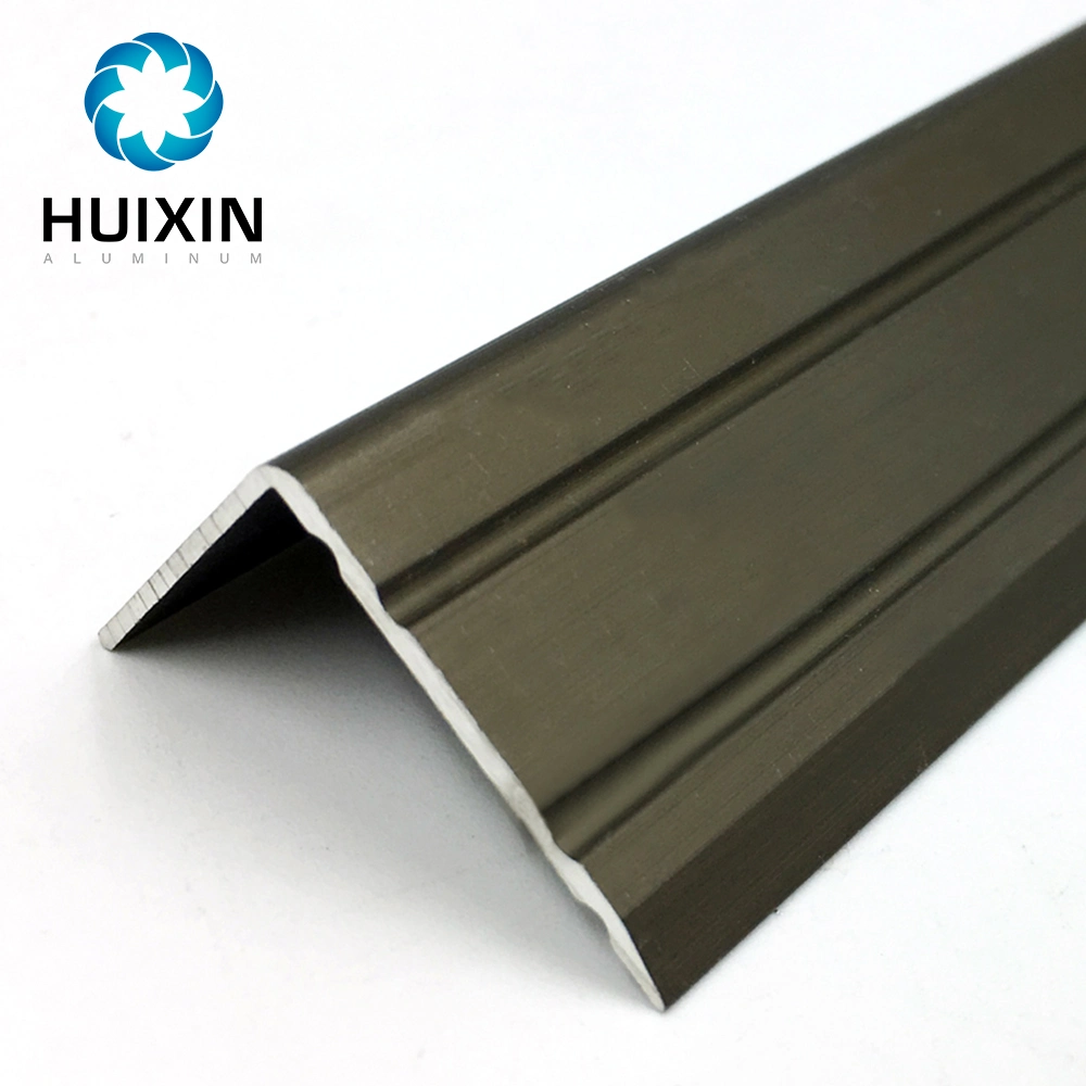 Custom Modern Style Anodized Aluminum Tile Edge Trim Extrusion Corner Profiles