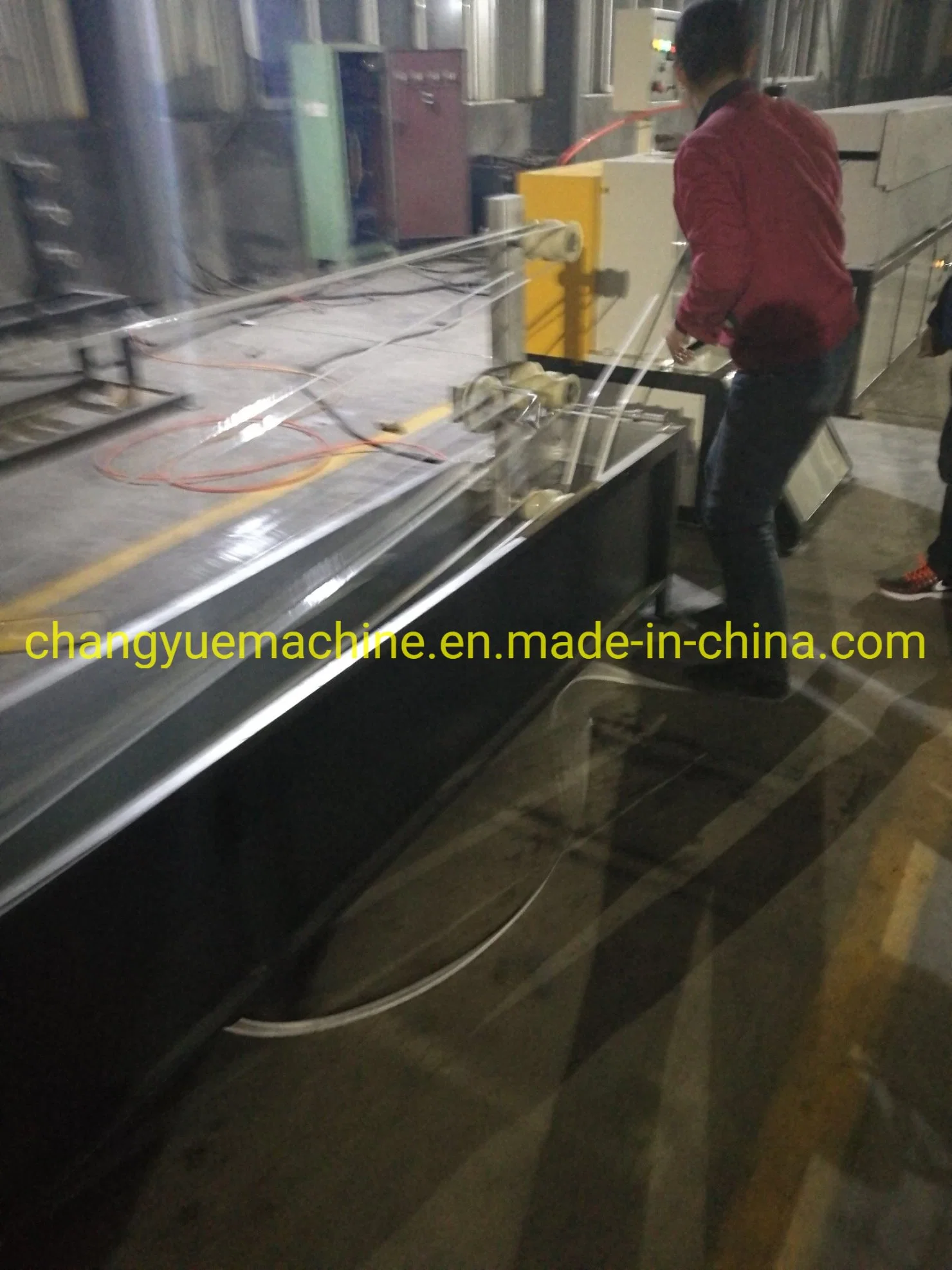 Strapping Making Machine Extruder Plastic Tape Extrusion Stretching Line