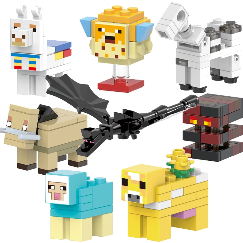 X0311 Minecraft Building Block Bricks Series Action Figures Children Toys Gifts