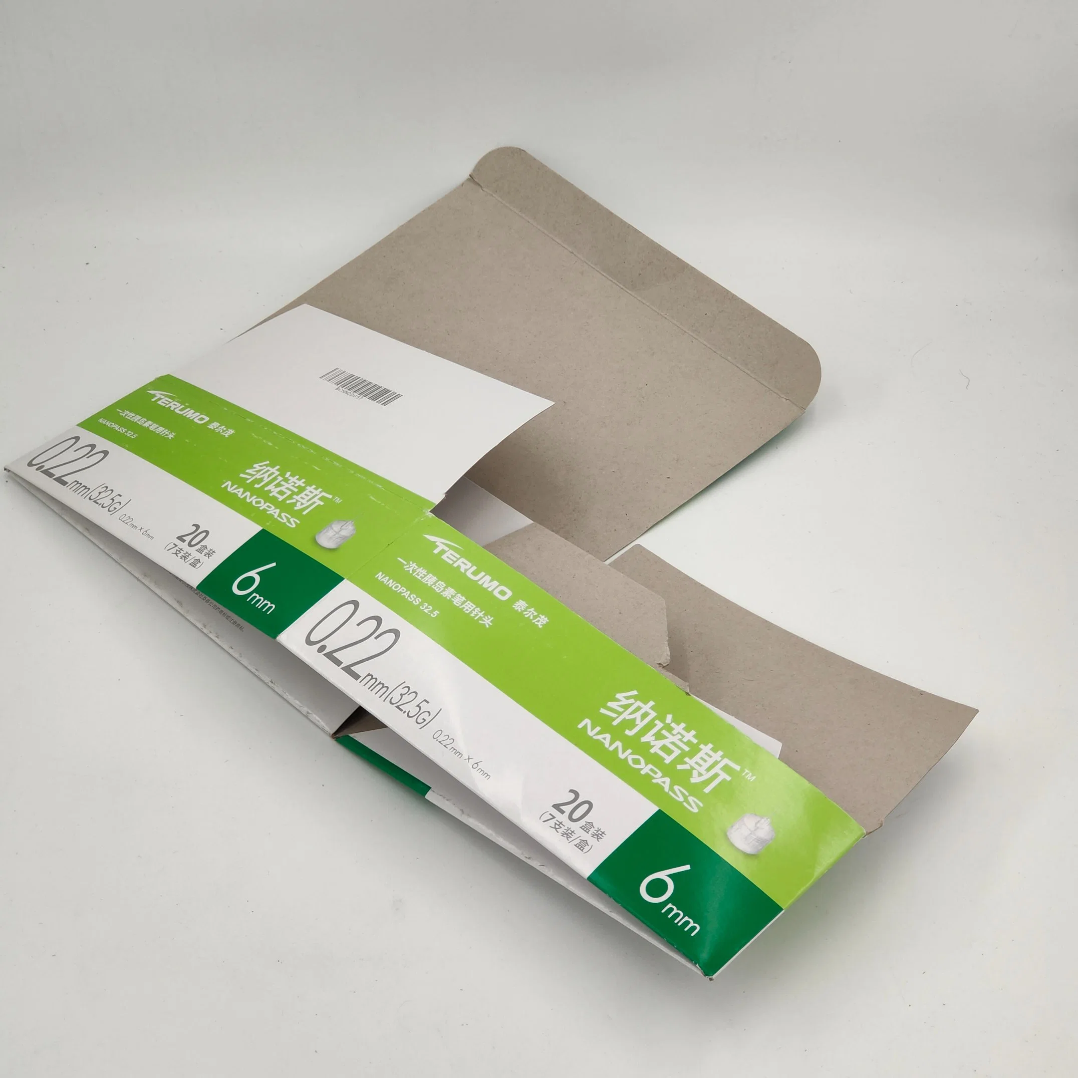 Coated Duplex Board with Grey Back Material Packaging Boxes Medical Packing Box
