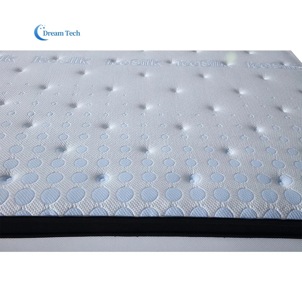 China Wholesale/Supplier Gel Memory Foam Size King Size Single Super Soft Spring Hybrid Mattress