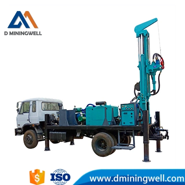 Mwt-400 Truck Mounted Water Well Drill Rig for 400 Meters with Air Compressor and Mud Pump Water Well Drilling Rig Machine