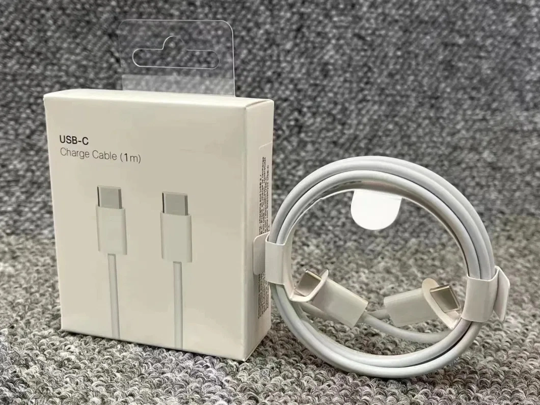 Tipo USB de carregamento rápido PD de 60 W de qualidade elevada de fábrica de 3 W. Cabo de carregamento C para tipo C para o MacBook Tablet PC E Telefone