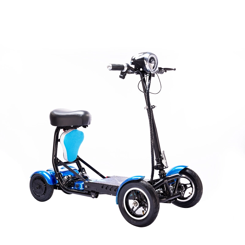 بالغ جديد رخيصة 4 عجلات طي الدراجة الكهربائية ترييكلي تنقل سكوتر للمعاقين مع سعر المصنع