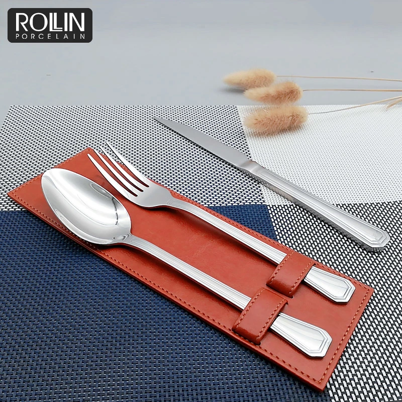 Customized Logo Mirror Polished Stainless Steel Flatware