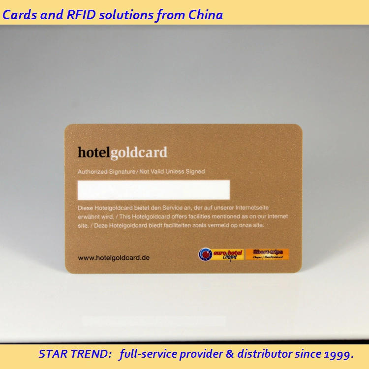 PVC Cr80 RFID Contact IC Card FM4442 for Loyalty and Membership