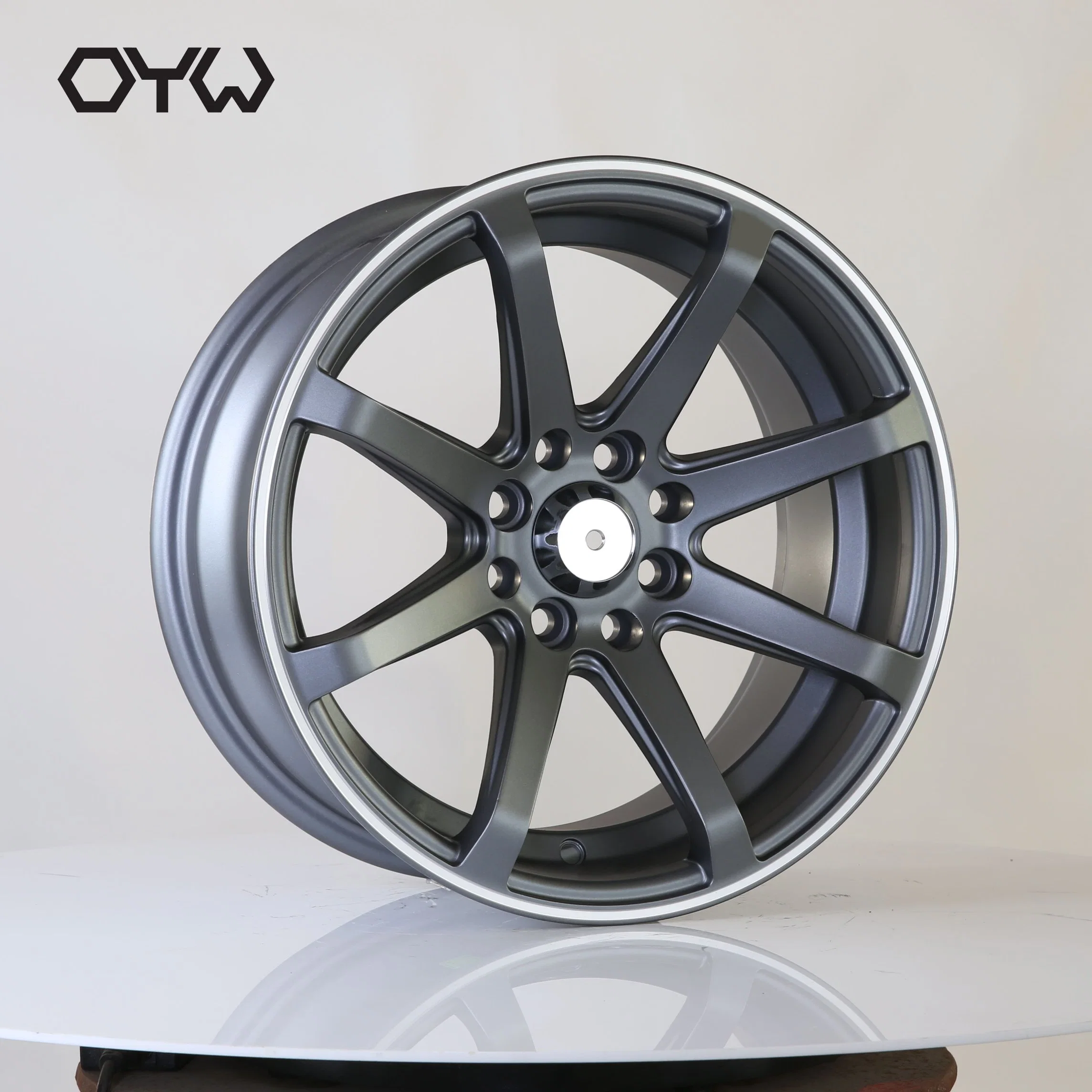 4h/8h Aftermarket Car Alloy Wheels 15 Inch with Machine Face