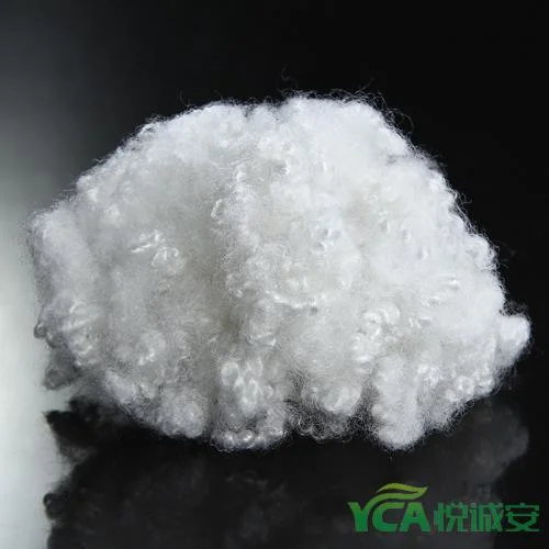 15D Silicon Addition of Polyester Staple Fiber