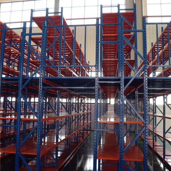 Heavy Duty Warehouse Multilayer Storage Shelf Steel Mezzanine Rack with Fire-Fighting Floor