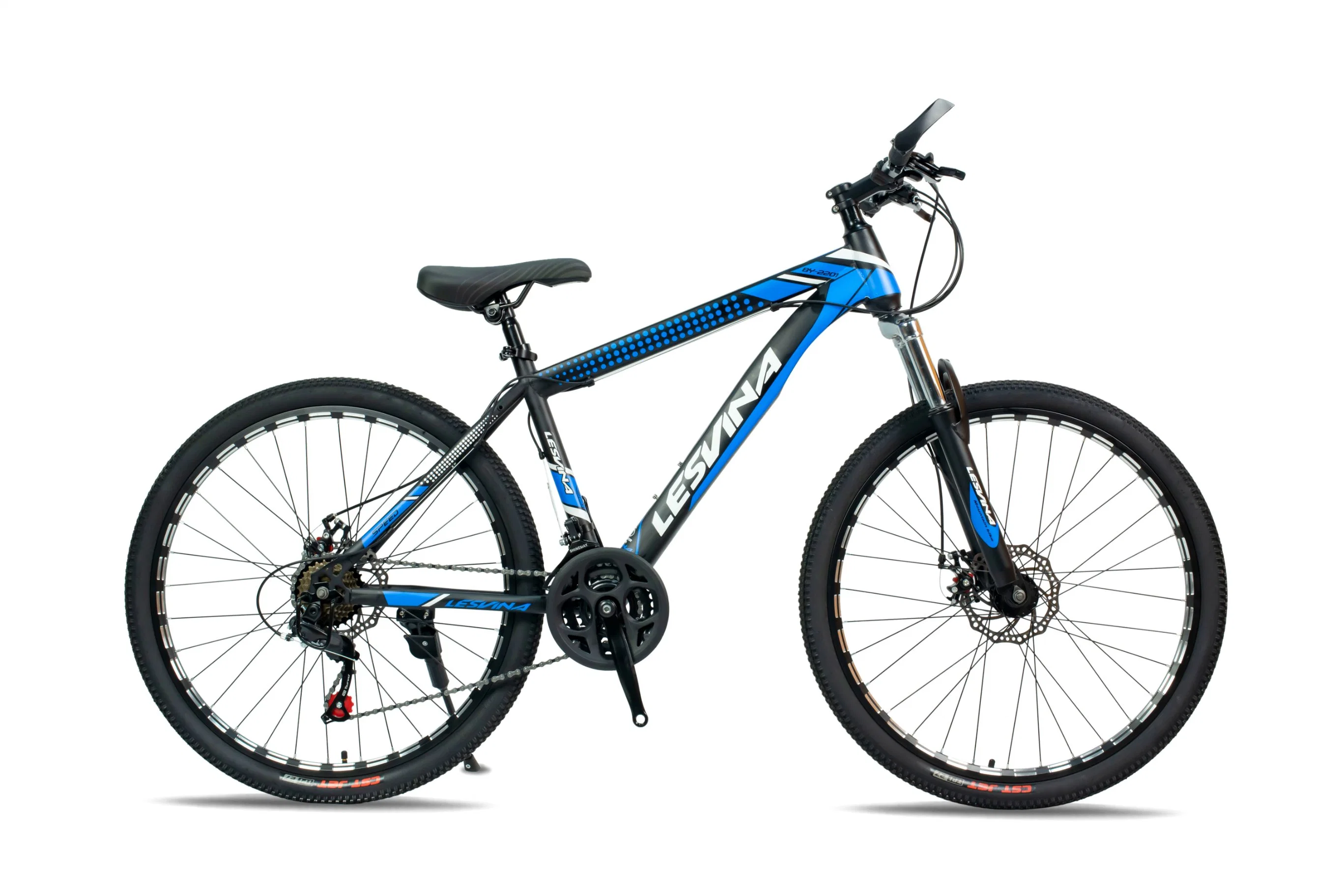 Blue 26" Inches 21 Speed Mountain Bicycle for Adult Bike