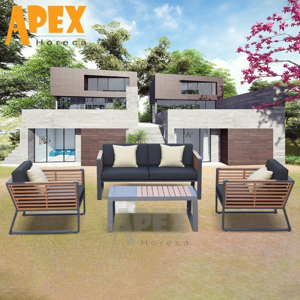 Custom Wholesale Modern Garden Furniture Modular Waterproof Cushion Outdoor Sofa Set