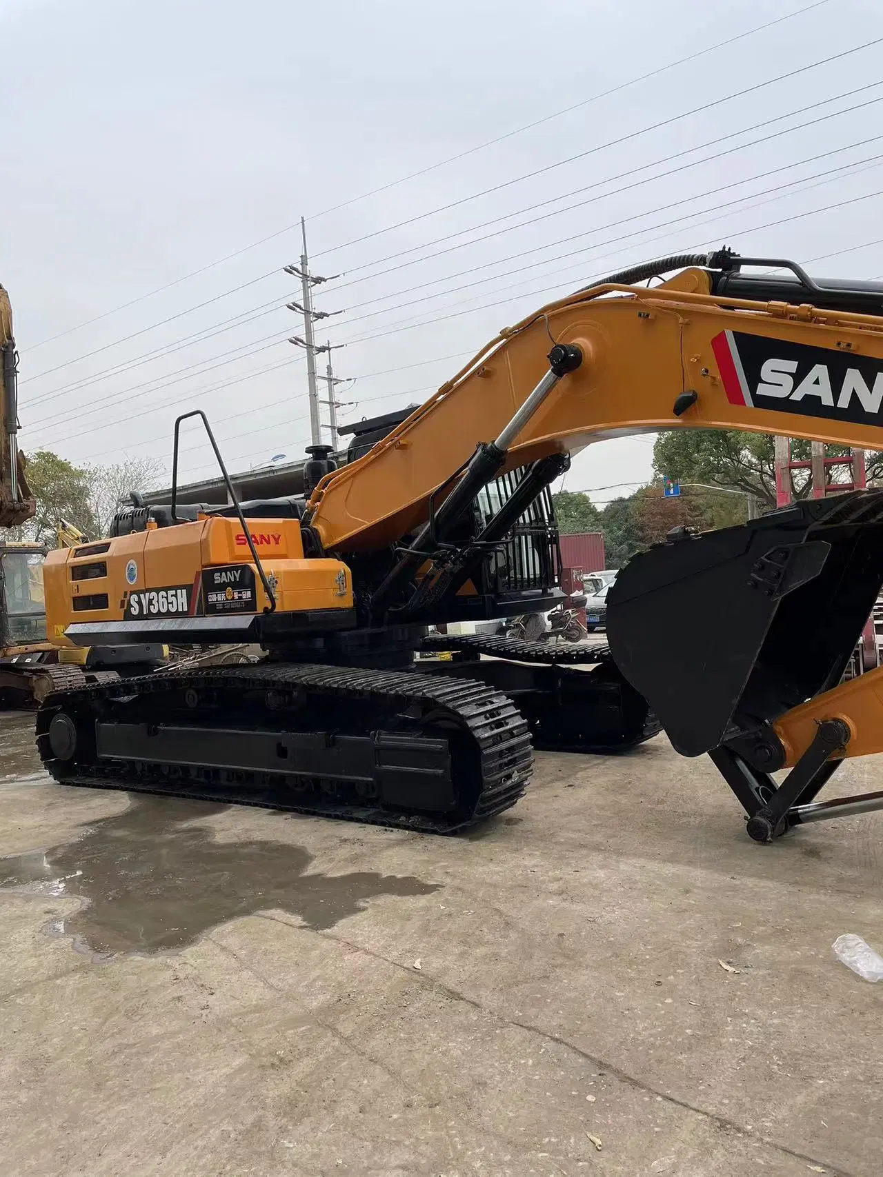 Usa original de la excavadora China Sany Sy365 Sany 36t de segunda mano MAQUINARIA DE CONSTRUCCIÓN