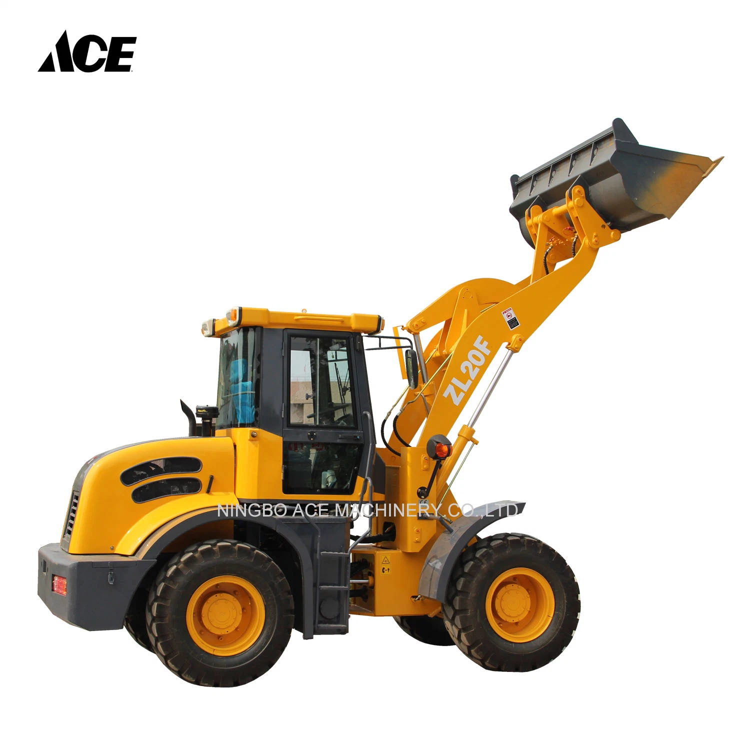 Wheel Skid Steer Loader Mini Tractor Trencher Machine for Garden Work