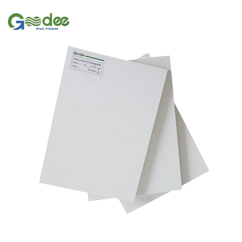 Carte en PVC en mousse blanche carte en PVC carte WPC 1220*2440mm 4*8 pieds