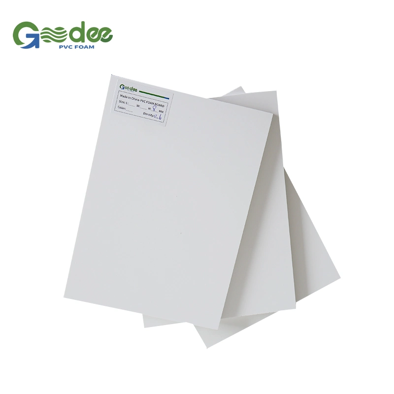 Lámina PVC espuma blanca placa de PVC WPC Board1220*2440mm 4*8 pies