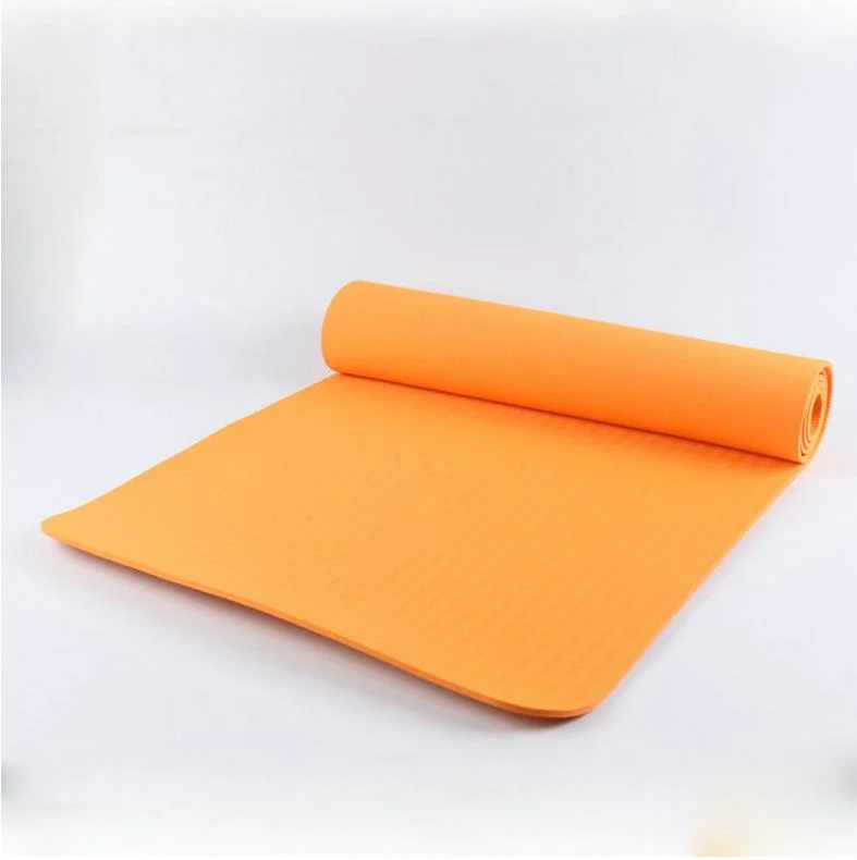 Non Slip Anti Skid Waterproof Design Custom Logo Print TPE EVA Natural Rubber Eco Friendly Yoga Gym Exercise Mat for Adult