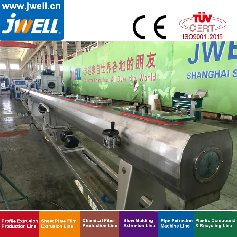 #Jwell Energy-Saving HDPE Solid Wall Pipe125mm High-Speed Extrusion Production Line/Extruder/Machine/Equipment Made in China