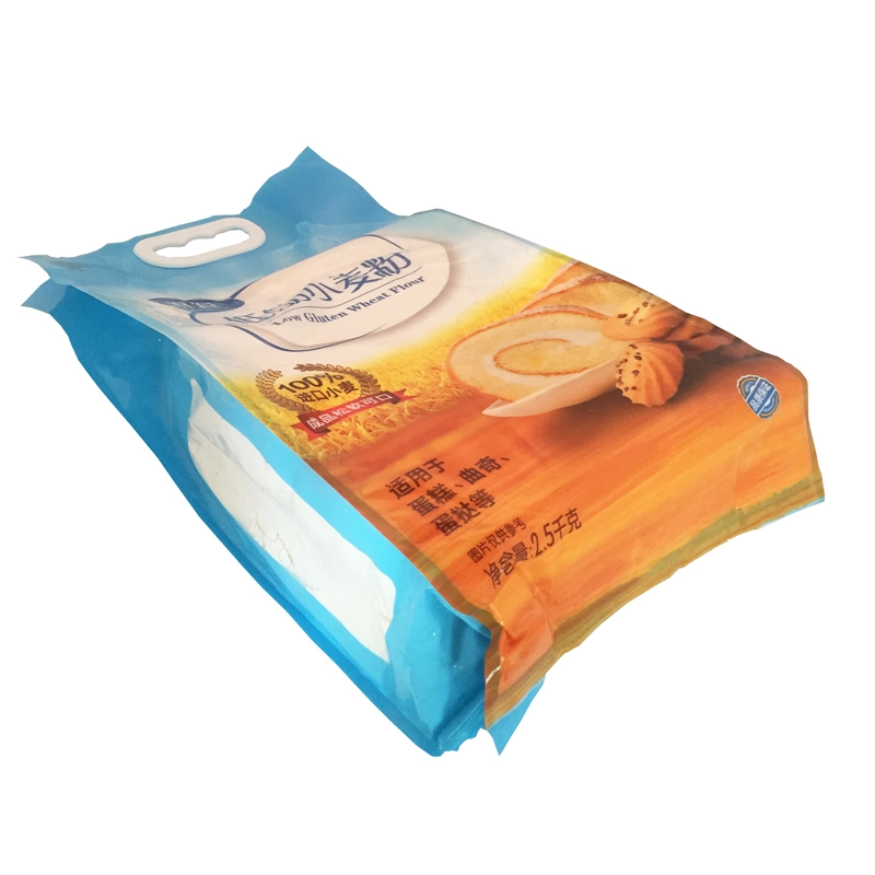 Hot-Selling Custom Printing Snack Pack with Side Gusset for Grain Powder Flour