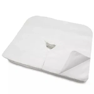 Elegant U Shape Bedding Sets Disposable Pillow Cover for Hotel SPA