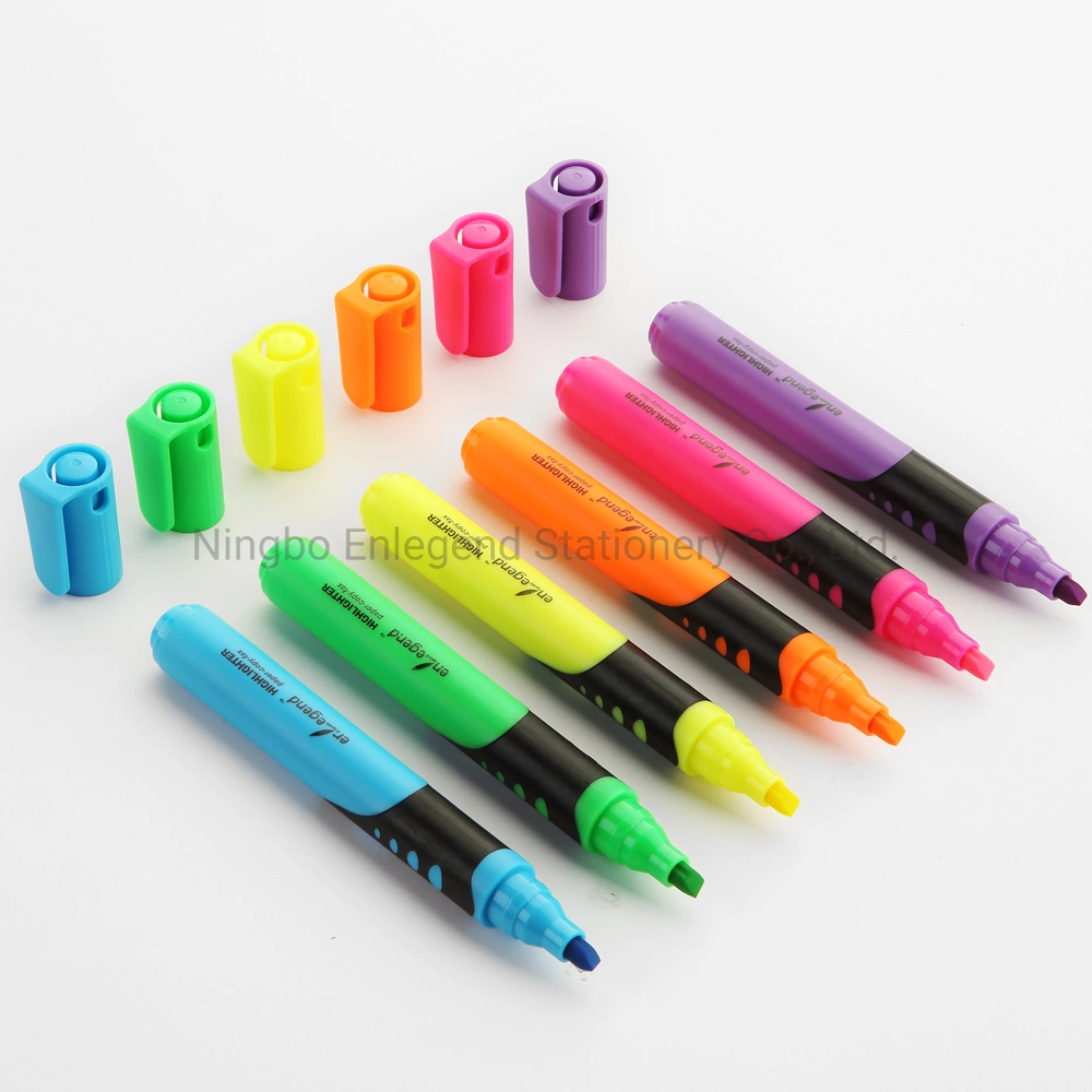 HL3002 Fluorescent Ink Color Text Marker Office Supply Stationery Highlighter